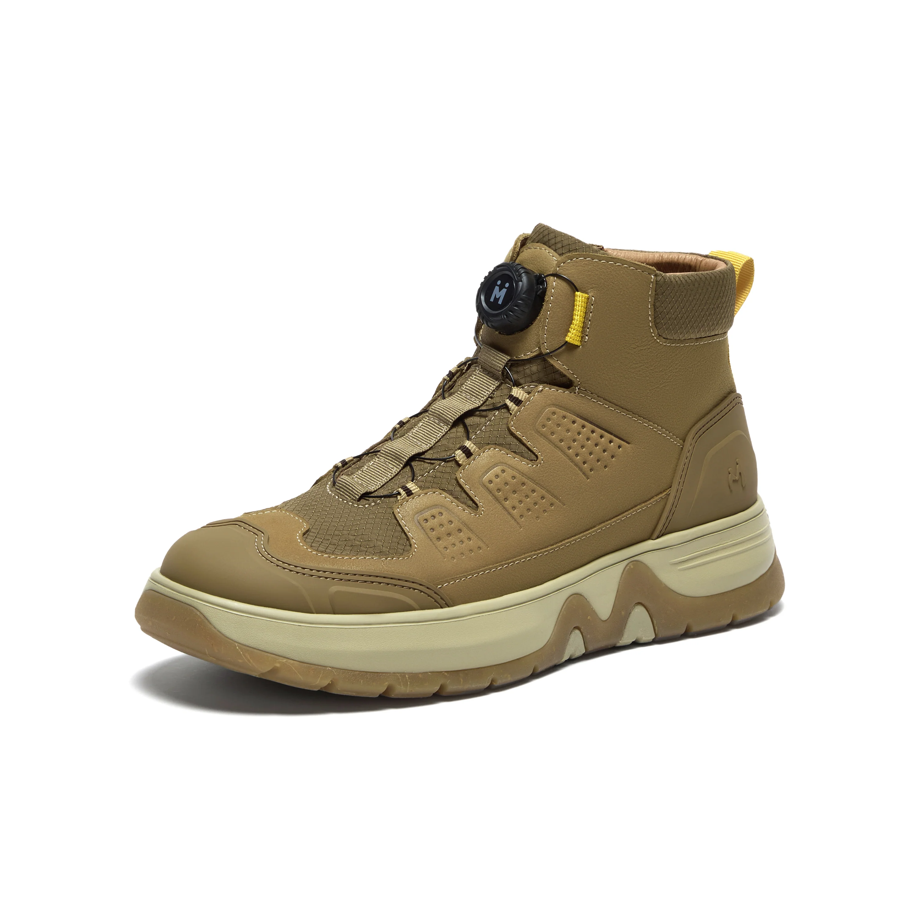 MIRABELL Cowhide Leather/Fabric Boot (Men) - Image 3